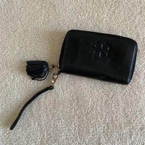 Black Tory Burch Wristlet Wallet